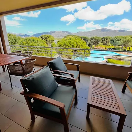 With Pool View Salina Bay Porto-vecchio 아파트 포르토베쉬오